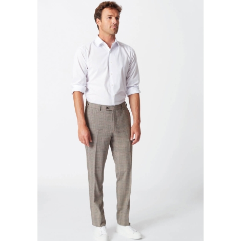 Kelnės Slim Fit Check Fabian